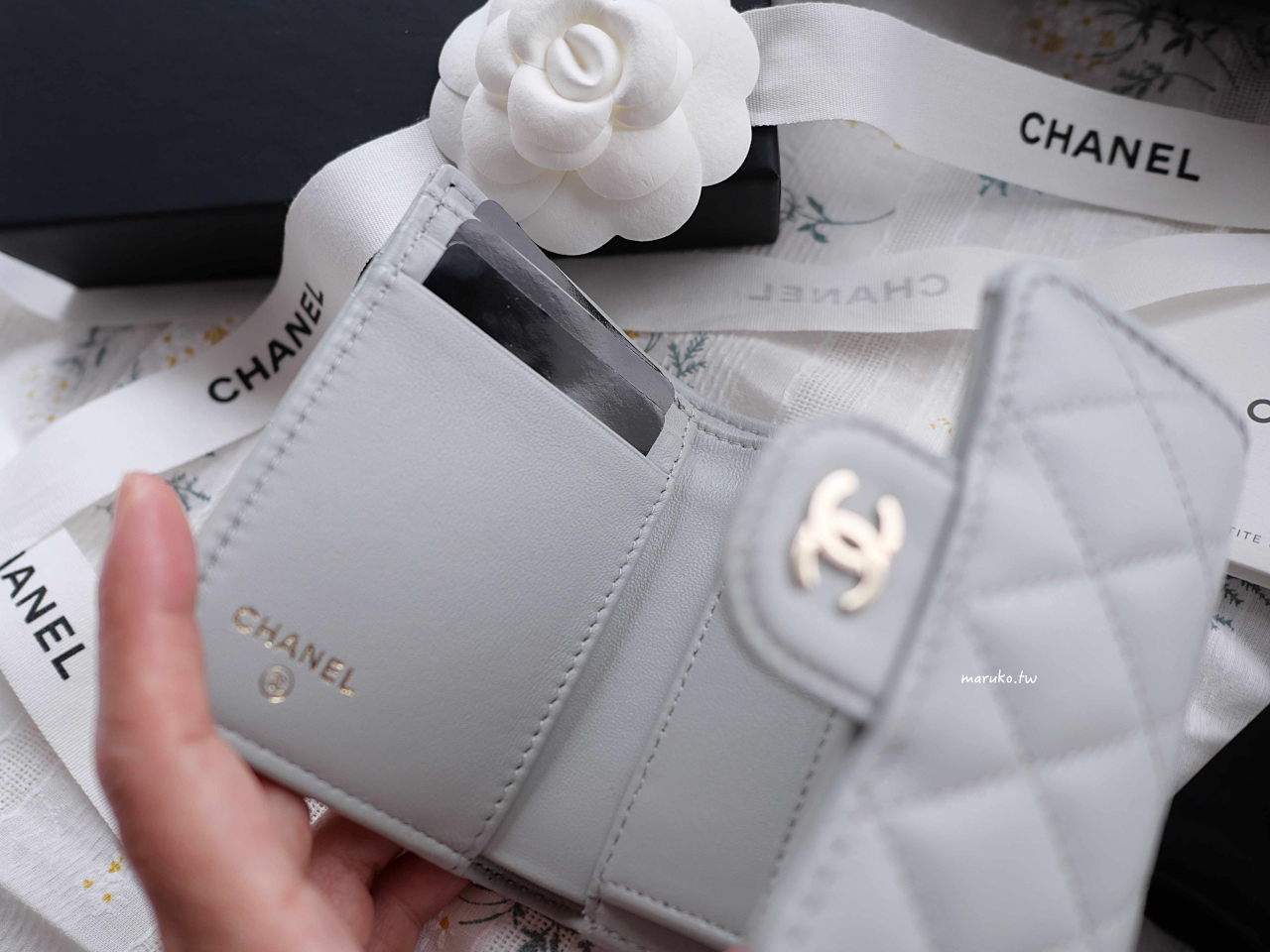 【日本購物】大丸心齋橋 CHANEL 香奈兒精品配件皮夾購買心得分享！ @Maruko(丸子)與美食有個約會
