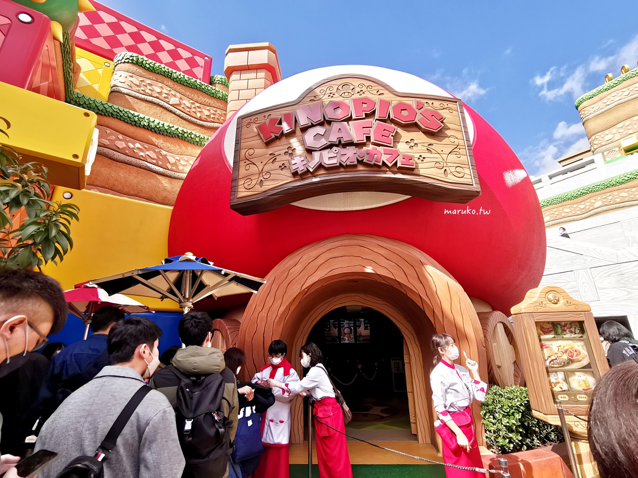 【大阪】奇諾比奧咖啡店 環球影城超級任天堂世界園區，最夯的蘑菇主題餐廳！ @Maruko(丸子)與美食有個約會