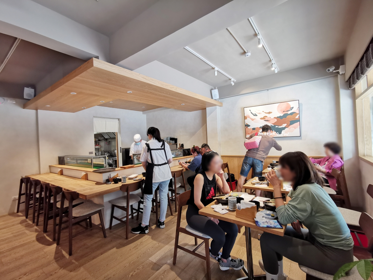 【台北】小林食堂一間壽司 10年壽司老店搬遷美味不減，丼飯烤魚雙主餐再升級！ @Maruko(丸子)與美食有個約會