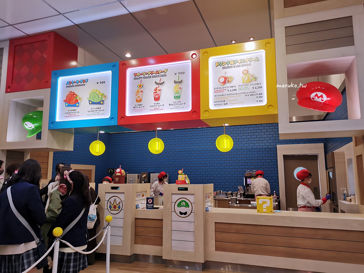 【大阪】奇諾比奧咖啡店 環球影城超級任天堂世界園區，最夯的蘑菇主題餐廳！ @Maruko(丸子)與美食有個約會