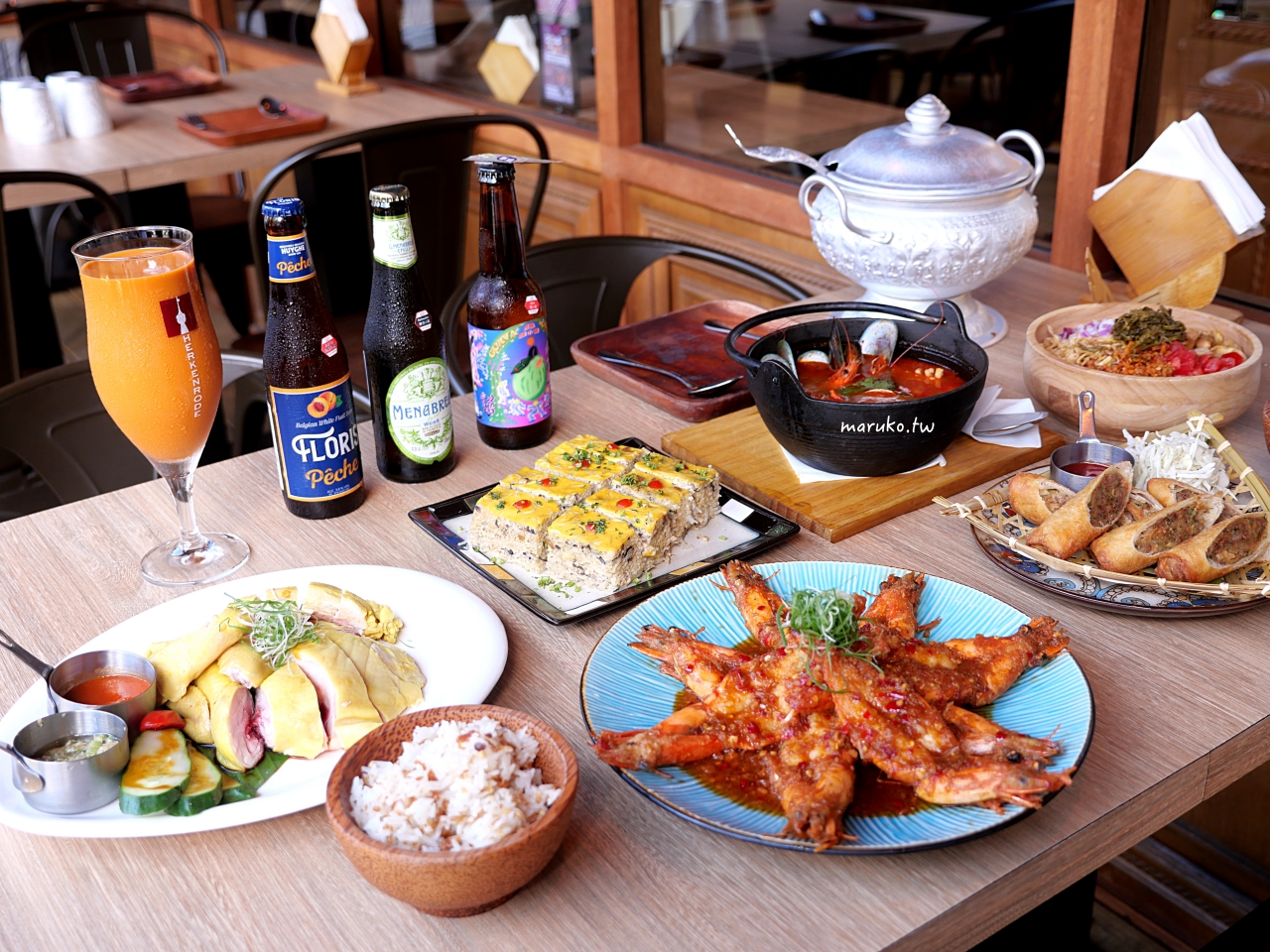 【台北】ABV 南洋餐酒館 集合東南亞印尼、菲律賓、新加坡、泰式料理等風味料理餐廳，宵夜續攤推薦！ @Maruko(丸子)與美食有個約會