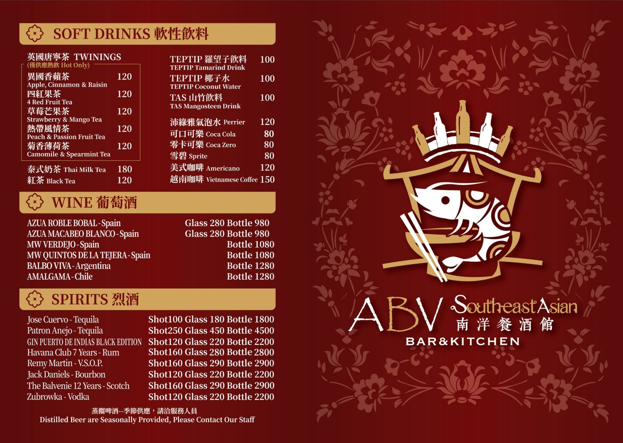 【台北】ABV 南洋餐酒館 集合東南亞印尼、菲律賓、新加坡、泰式料理等風味料理餐廳，宵夜續攤推薦！ @Maruko(丸子)與美食有個約會