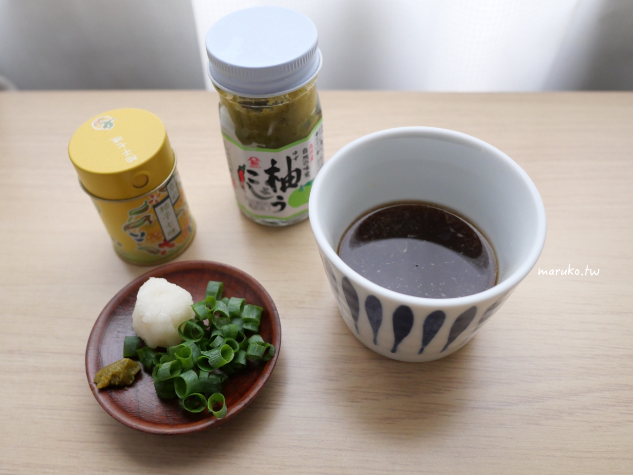【食譜】日式冷麵 用柚子醬油做冷沾麵，夏天這樣吃清爽又低熱量！ @Maruko(丸子)與美食有個約會