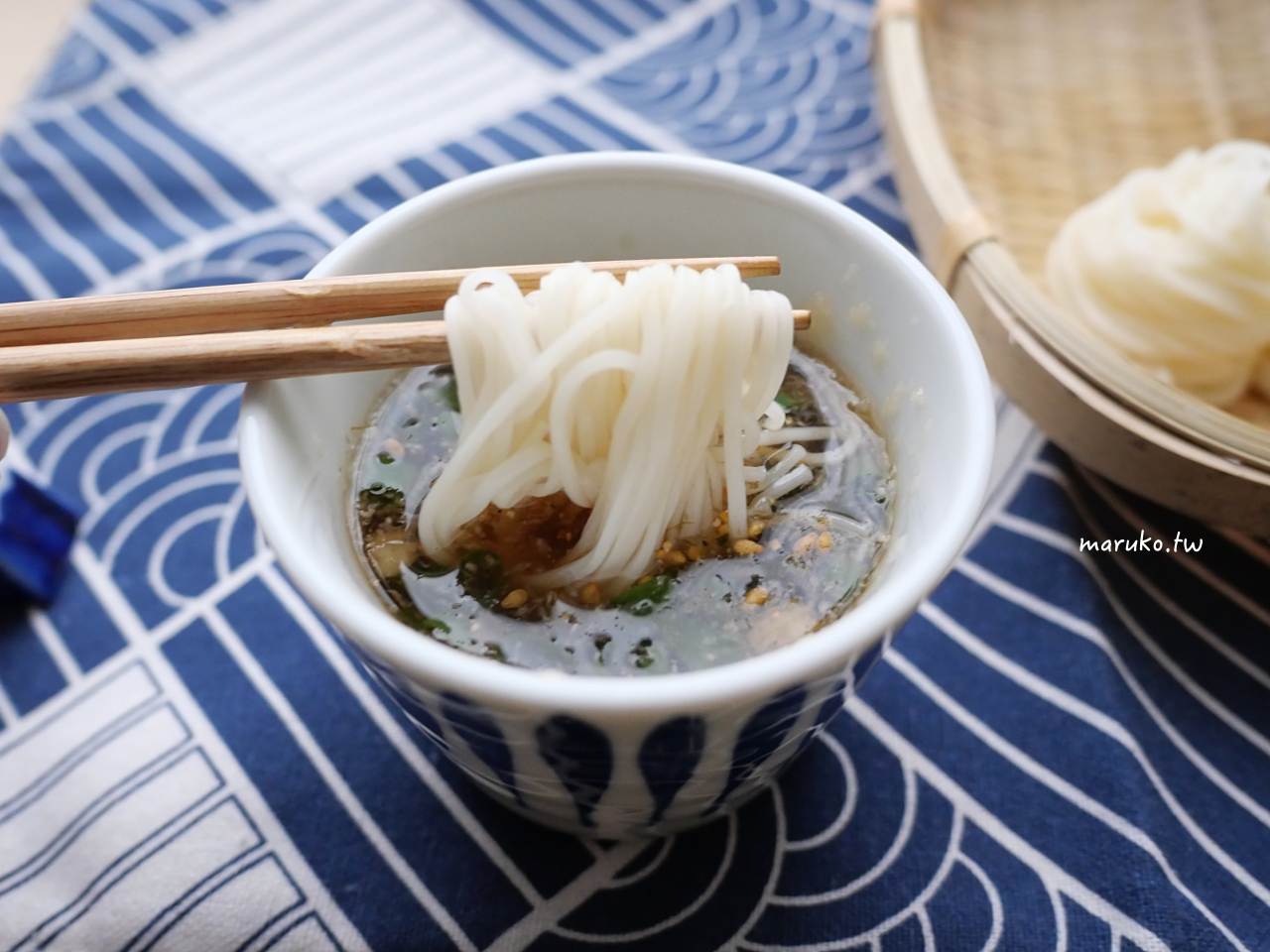 【食譜】日式冷麵 用柚子醬油做冷沾麵，夏天這樣吃清爽又低熱量！ @Maruko(丸子)與美食有個約會