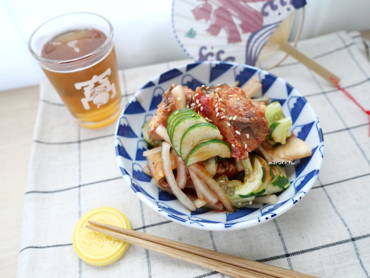 《15道簡單日式涼拌菜》夏日清爽必吃！溏心蛋、胡麻豆腐、和風沙拉輕鬆做 @Maruko(丸子)與美食有個約會