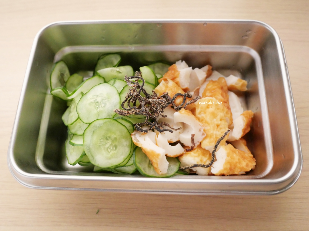 【食譜】和風涼拌竹輪 拌一拌就入味日式涼拌菜，5分鐘上菜！ @Maruko(丸子)與美食有個約會