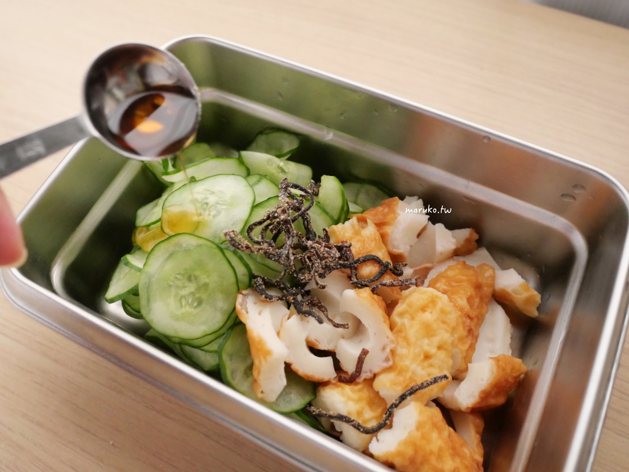 【食譜】和風涼拌竹輪 拌一拌就入味日式涼拌菜，5分鐘上菜！ @Maruko(丸子)與美食有個約會