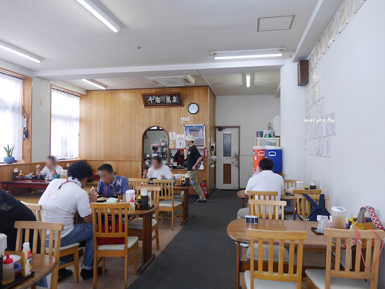 【沖繩】みはま食堂 (mihama diner) 沖繩麵、骨汁專門店，北谷美濱在地人氣餐廳推薦！ @Maruko(丸子)與美食有個約會