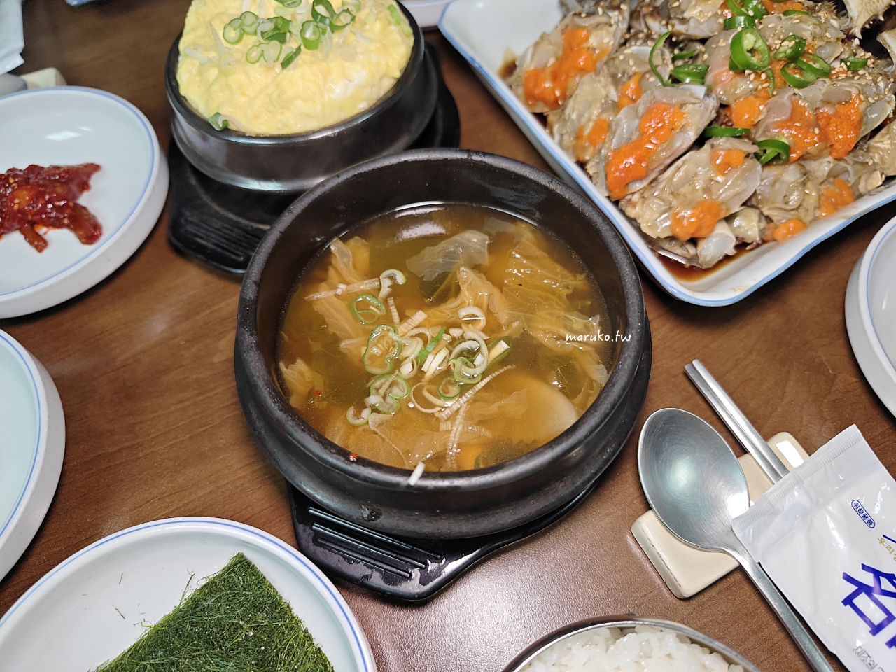 【首爾】真味 (진미식당) 連續6年獲得米其林推薦美味醬蟹,這樣訂才吃得到! @Maruko(丸子)與美食有個約會 【首爾】真味 (진미식당) 連續6年獲得米其林推薦美味醬蟹,這樣訂才吃得到! @Maruko(丸子)與美食有個約會