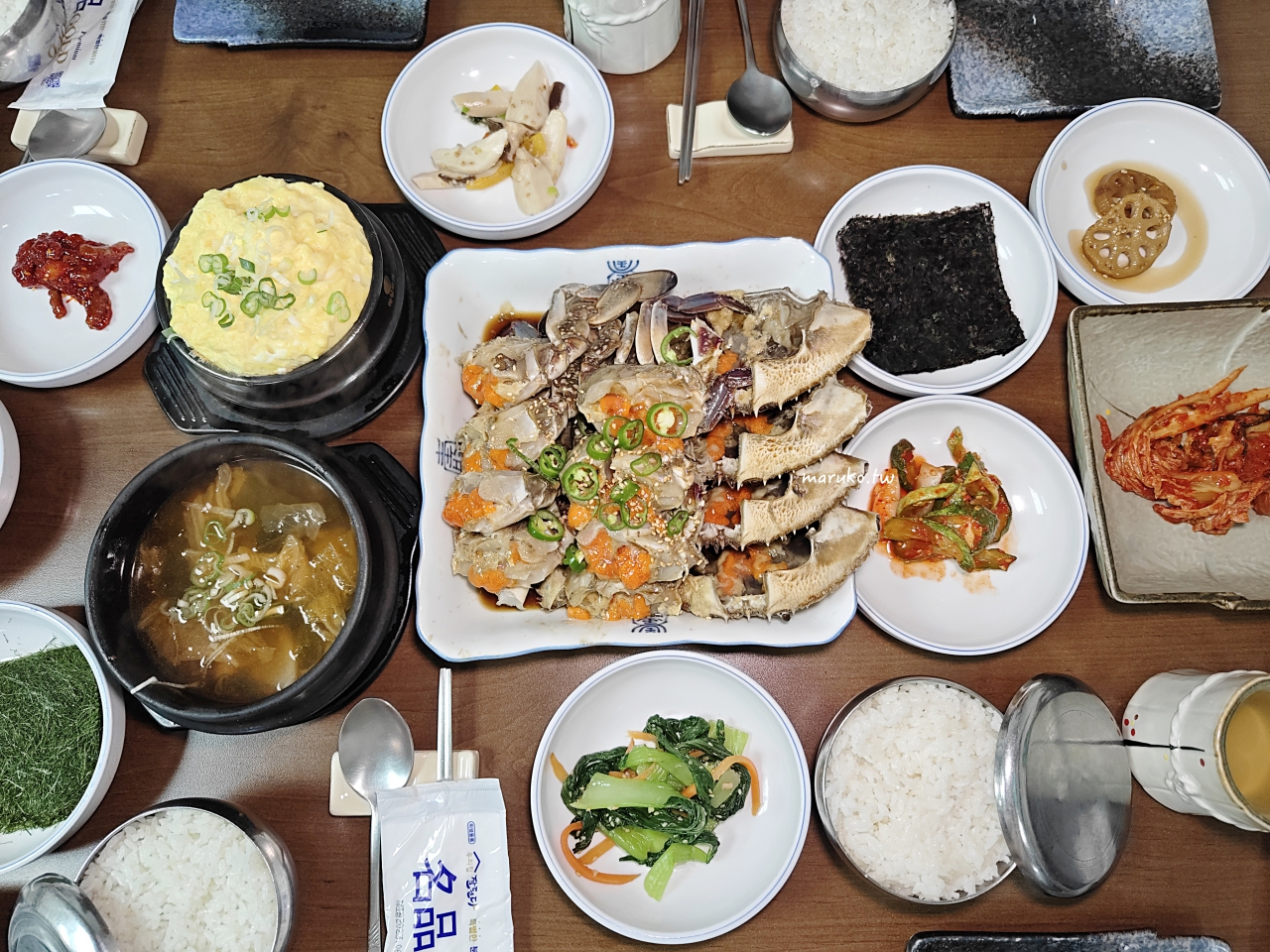 【首爾】真味 (진미식당) 連續6年獲得米其林推薦美味醬蟹,這樣訂才吃得到! @Maruko(丸子)與美食有個約會 【首爾】真味 (진미식당) 連續6年獲得米其林推薦美味醬蟹,這樣訂才吃得到! @Maruko(丸子)與美食有個約會