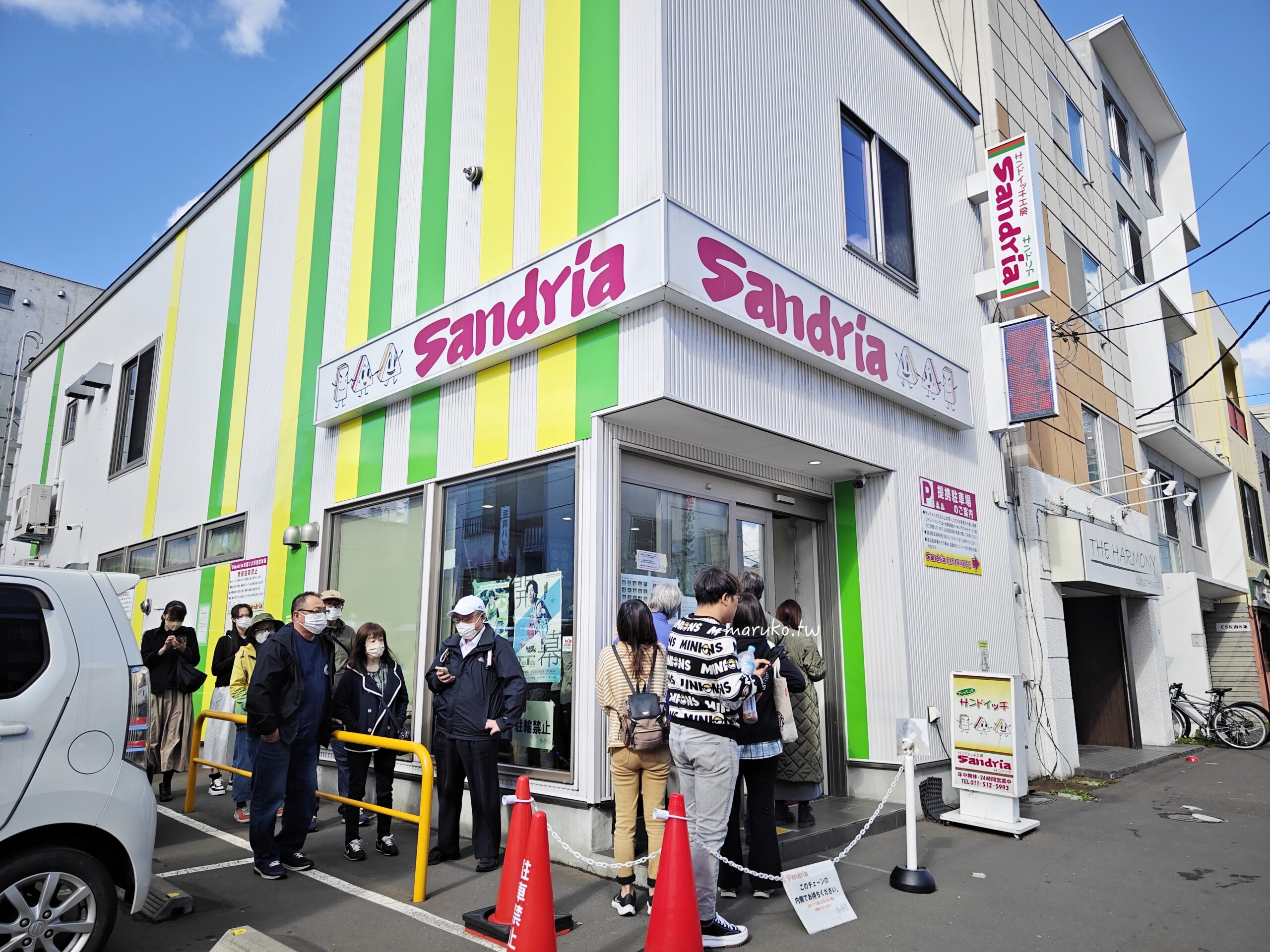 札幌早餐推薦｜Sandria三明治24小時營業，在地人排隊40年的人氣早餐店 @Maruko(丸子)與美食有個約會