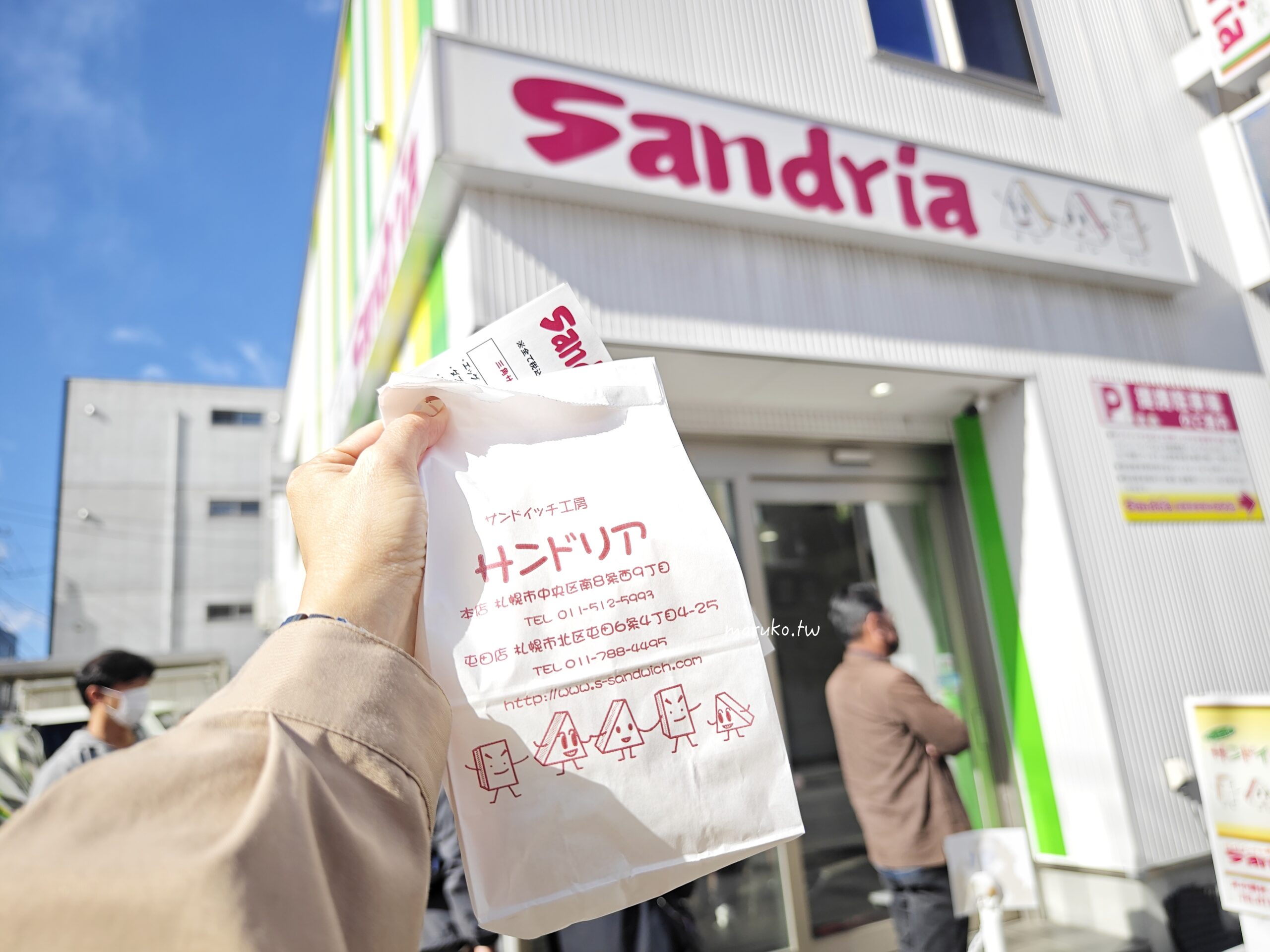 札幌早餐推薦｜Sandria三明治24小時營業，在地人排隊40年的人氣早餐店 @Maruko(丸子)與美食有個約會