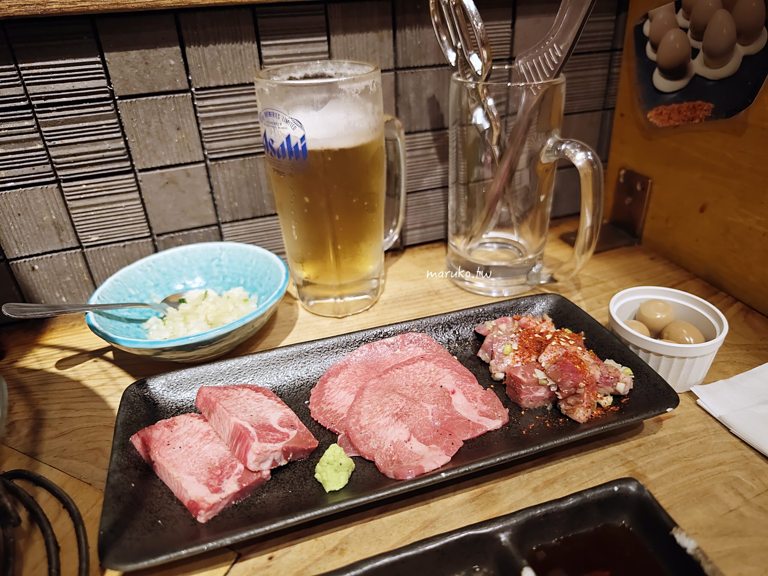 【日本岡山】焼肉ひだや(燒肉日田屋) 七輪炭火燒烤厚切黑毛和牛，外國客人友善餐廳推薦！ @Maruko(丸子)與美食有個約會