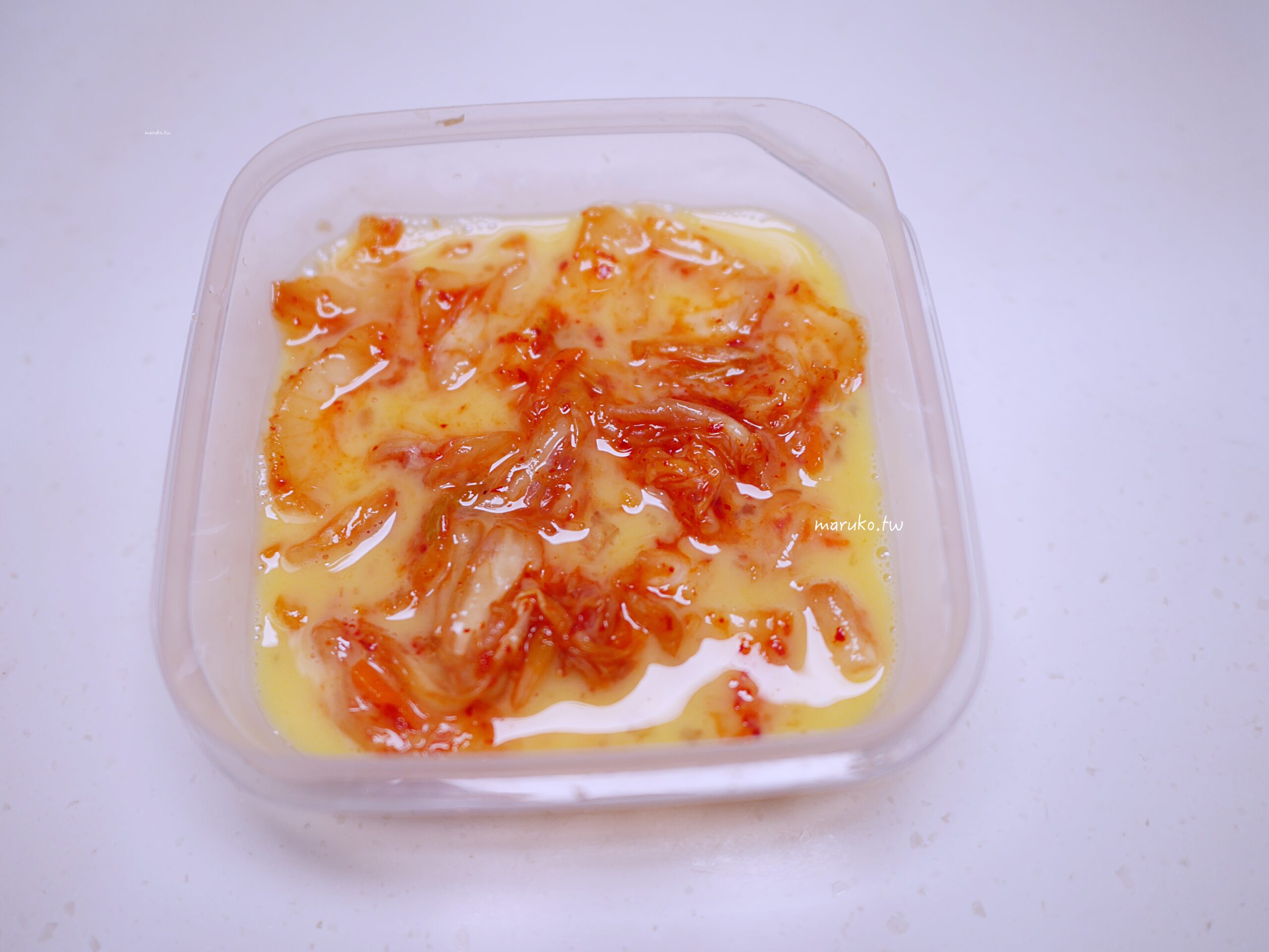 【減醣食譜】泡菜豆皮蛋餅：免揉麵糰！低碳高蛋白早餐簡單做 @Maruko(丸子)與美食有個約會