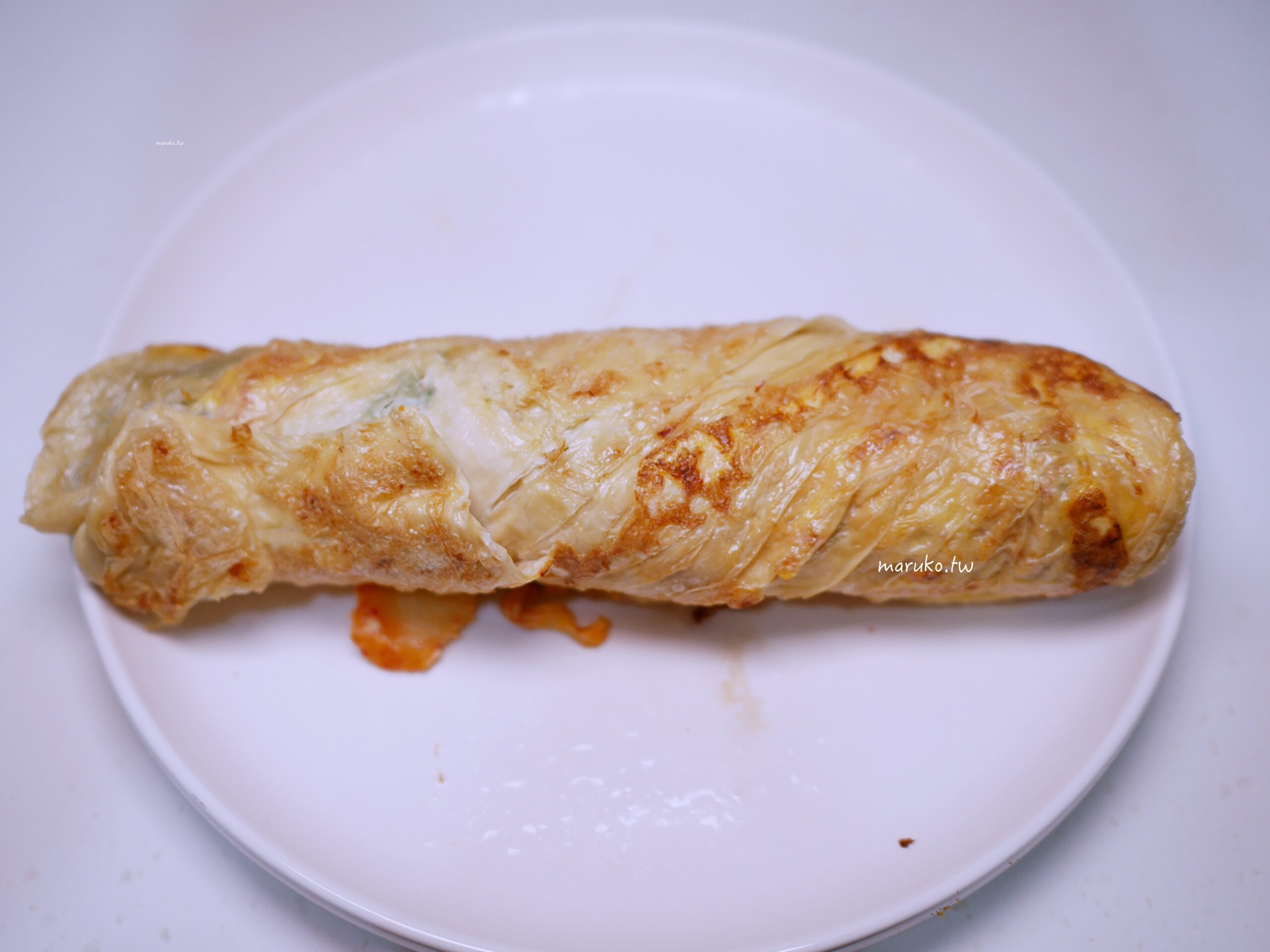 【減醣食譜】泡菜豆皮蛋餅：免揉麵糰！低碳高蛋白早餐簡單做 @Maruko(丸子)與美食有個約會