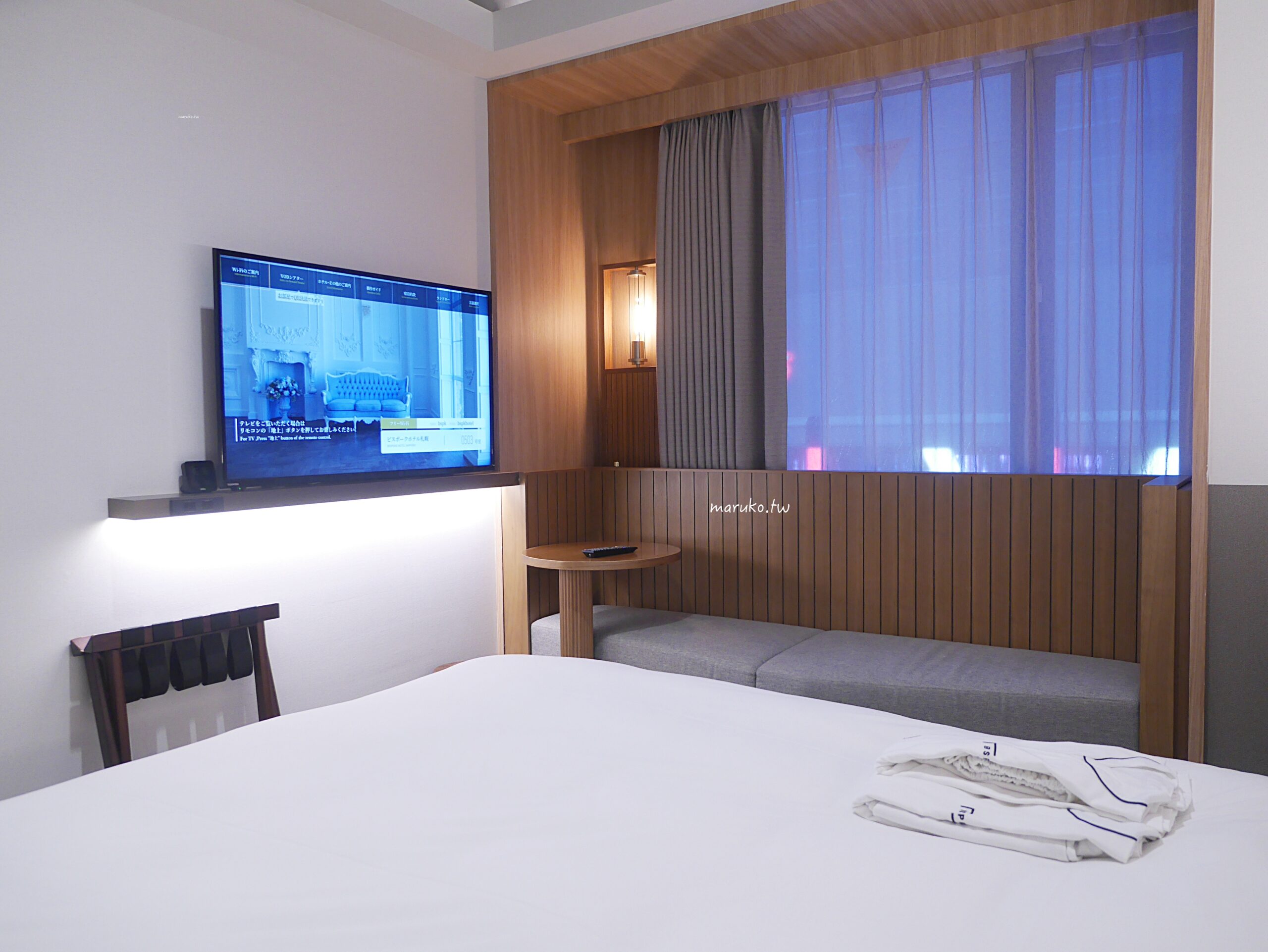 【札幌住宿推薦】Bespoke Hotel Sapporo 狸小路：高 CP 值現代設計旅店，大通站 2 分鐘，逛街吃海鮮超方便！ @Maruko(丸子)與美食有個約會