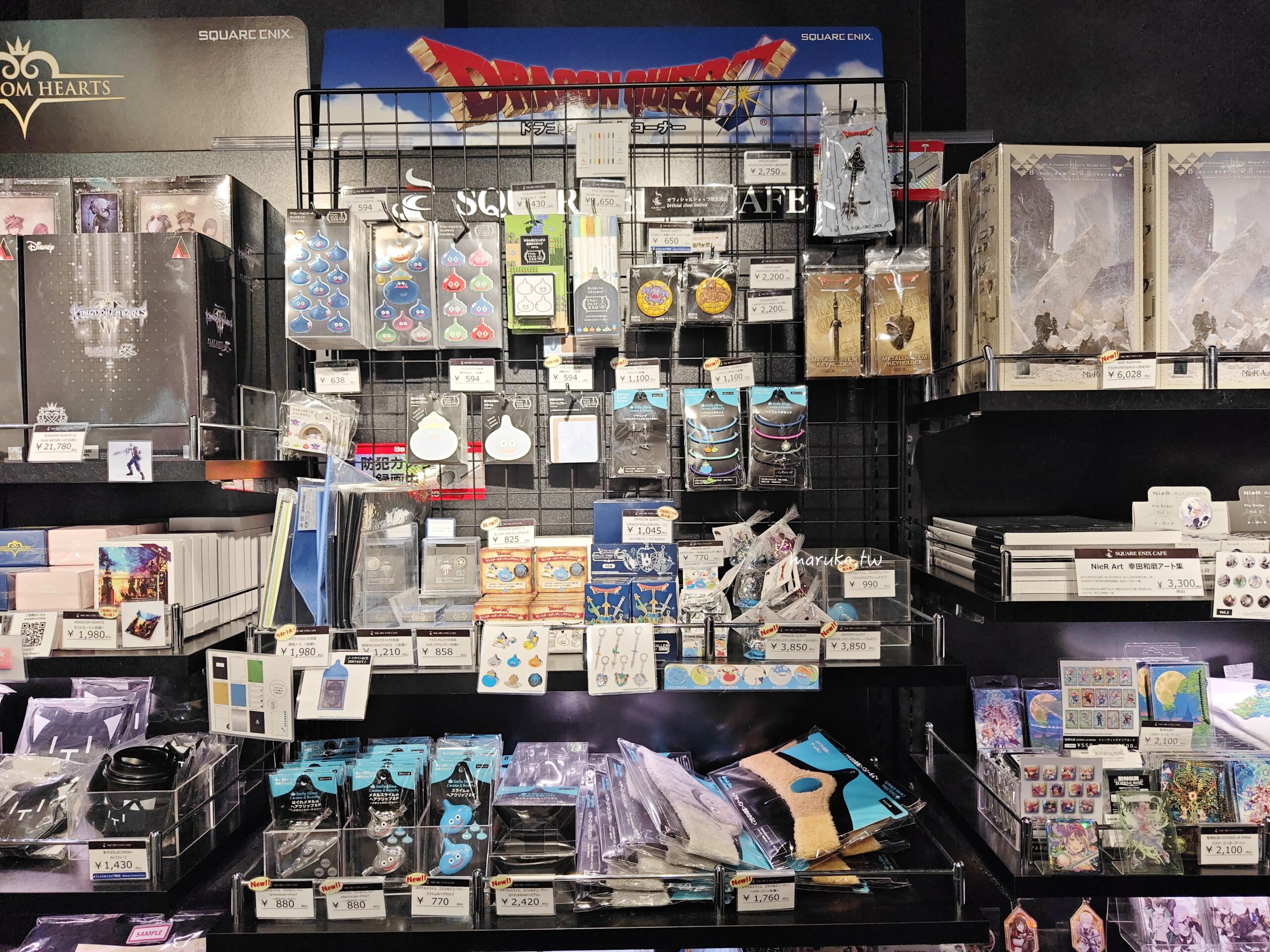 【東京購物】Square Enix Cafe 勇者鬥惡龍史萊姆主題餐廳、週邊商品一次看，動漫迷的天堂秋葉原！ @Maruko(丸子)與美食有個約會