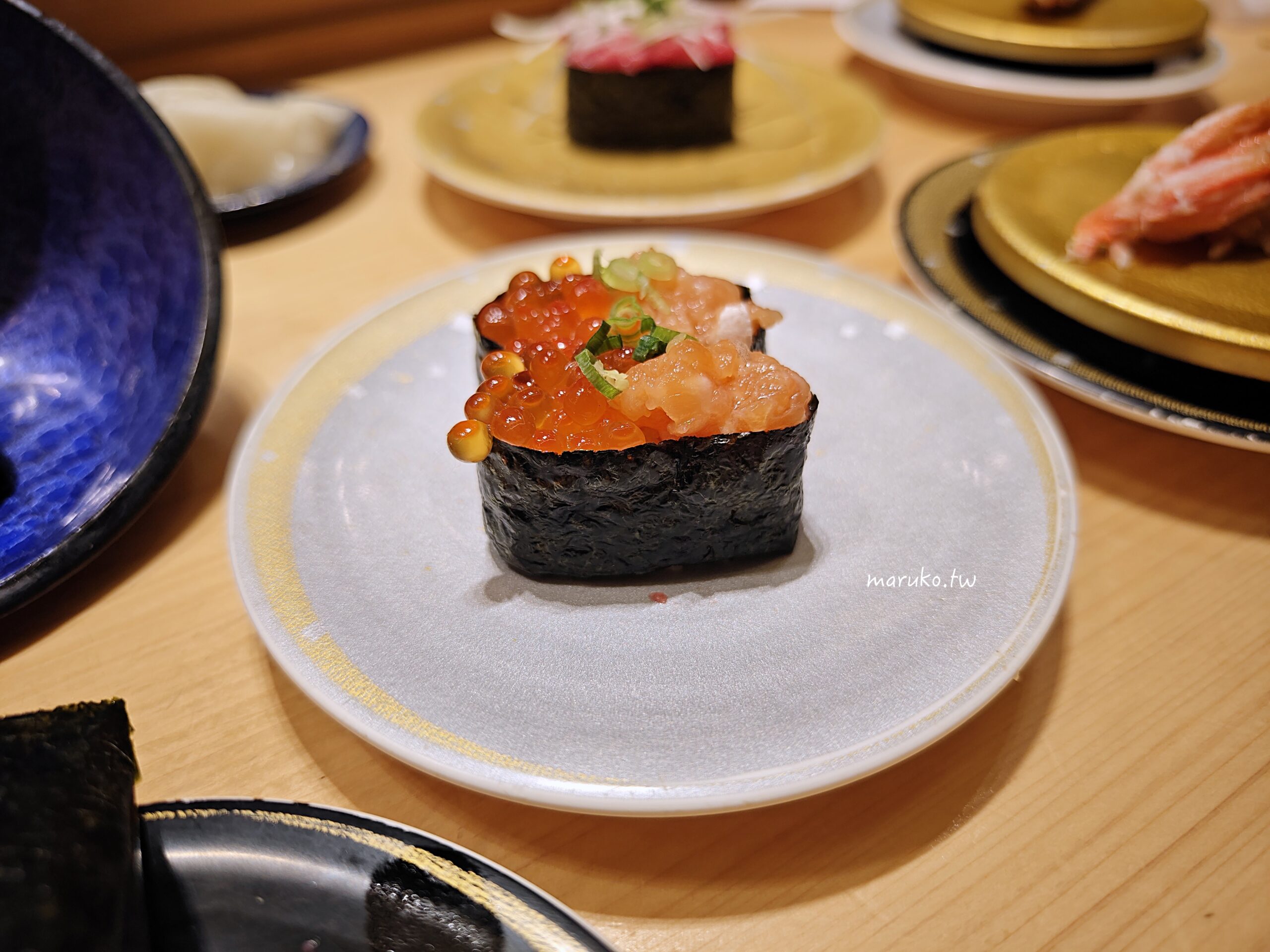 【東京】廻転鮨銀座おのでら本店  銀座分店連續4年獲得米其林二星高級壽司，表參道店迴轉壽司價格更親民！ @Maruko(丸子)與美食有個約會