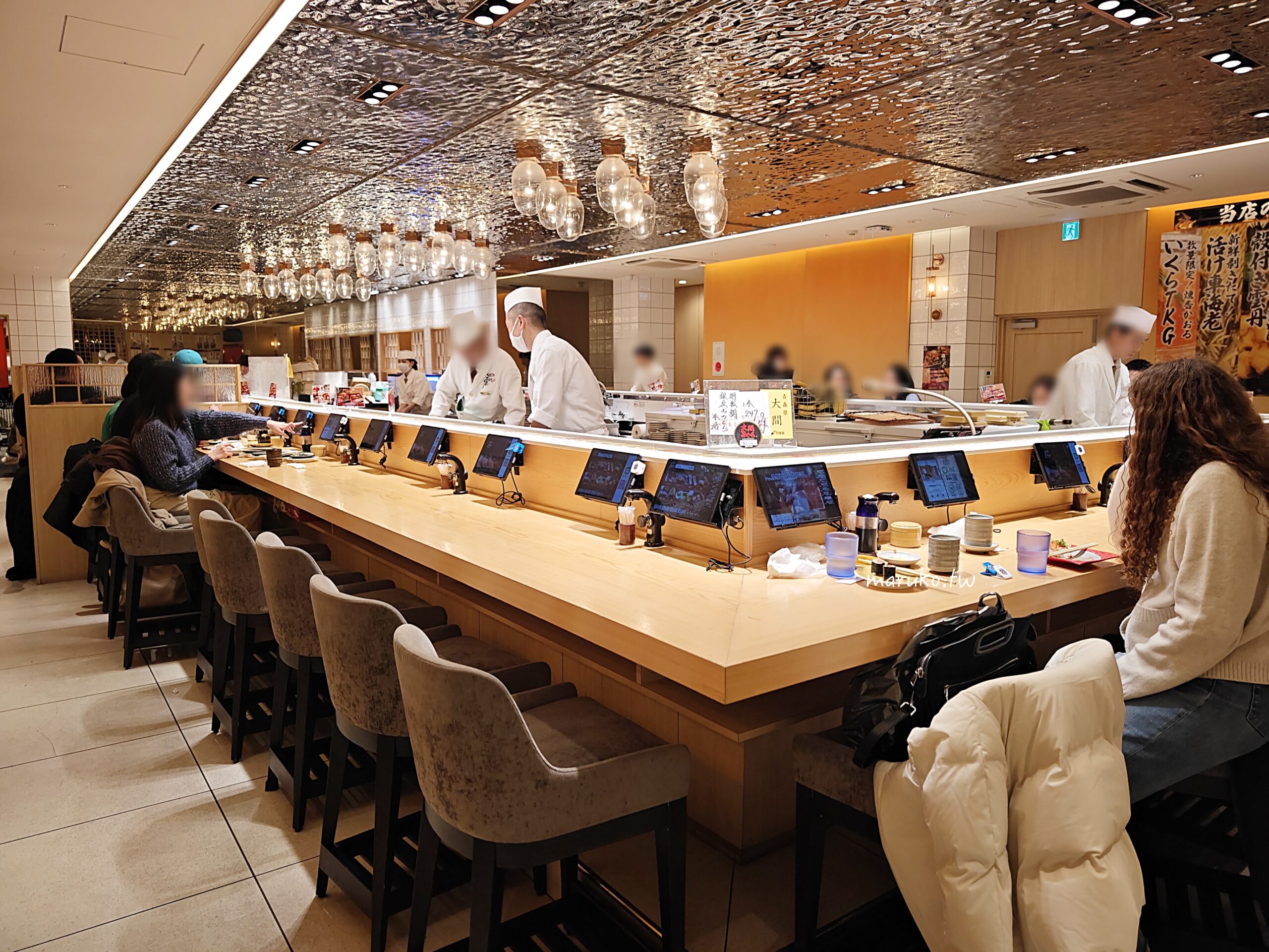 【東京】廻転鮨銀座おのでら本店  銀座分店連續4年獲得米其林二星高級壽司，表參道店迴轉壽司價格更親民！ @Maruko(丸子)與美食有個約會