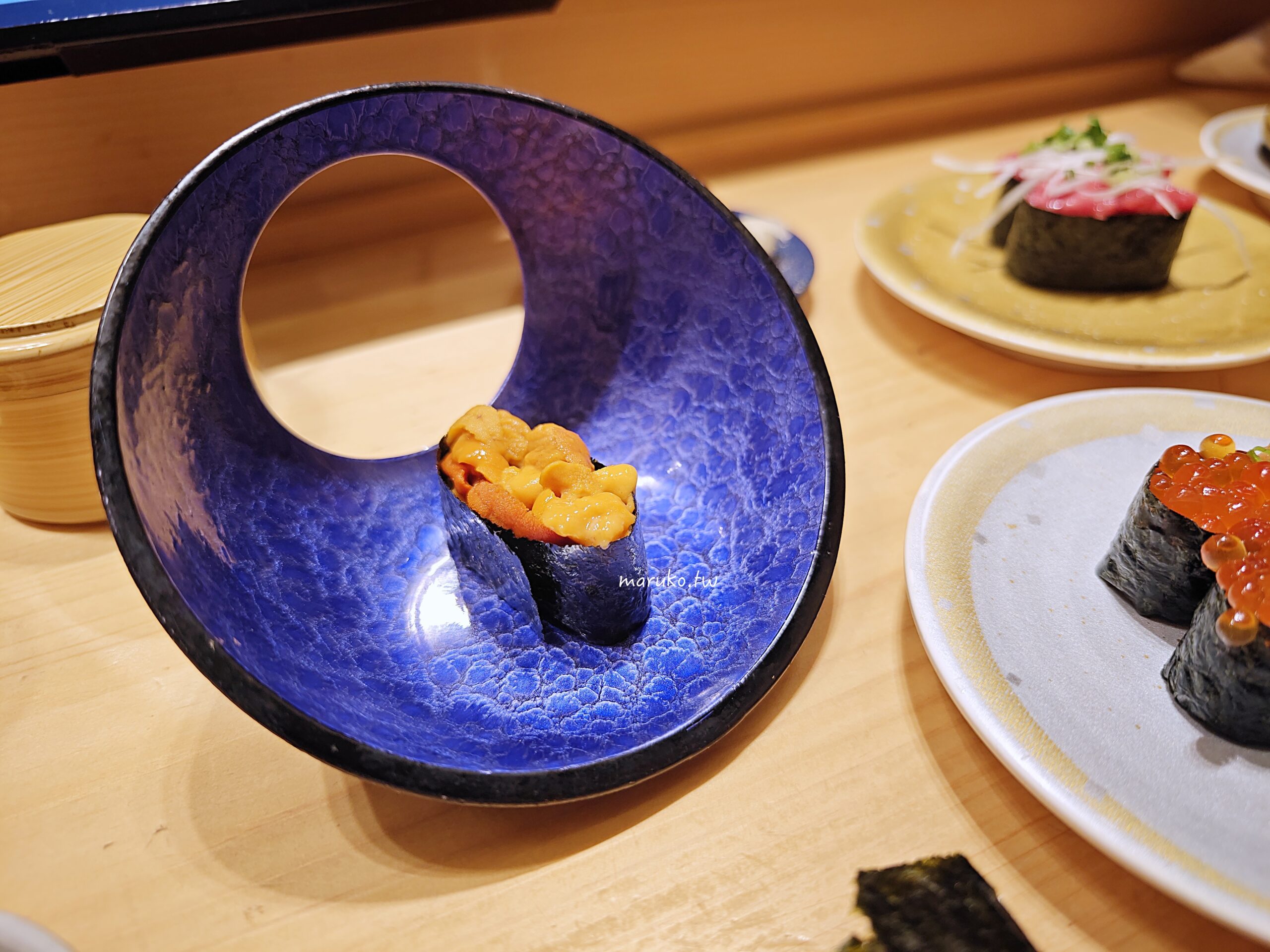 【東京】廻転鮨銀座おのでら本店  銀座分店連續4年獲得米其林二星高級壽司，表參道店迴轉壽司價格更親民！ @Maruko(丸子)與美食有個約會