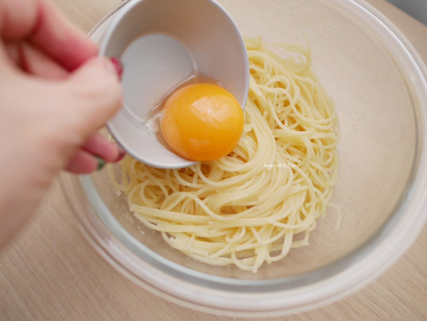 【食譜】明太子義大利麵|拌一拌就入味!清爽和風 vs 濃郁白醬,兩種做法一次學會 (10分鐘快速上菜) @Maruko(丸子)與美食有個約會