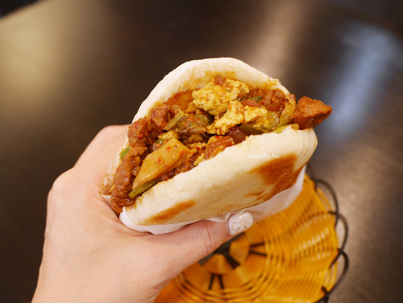 【台北美食】徐淮米線館 陝西特色肉夾饃、現做米線，徐淮人家再開經典小吃！ @Maruko(丸子)與美食有個約會