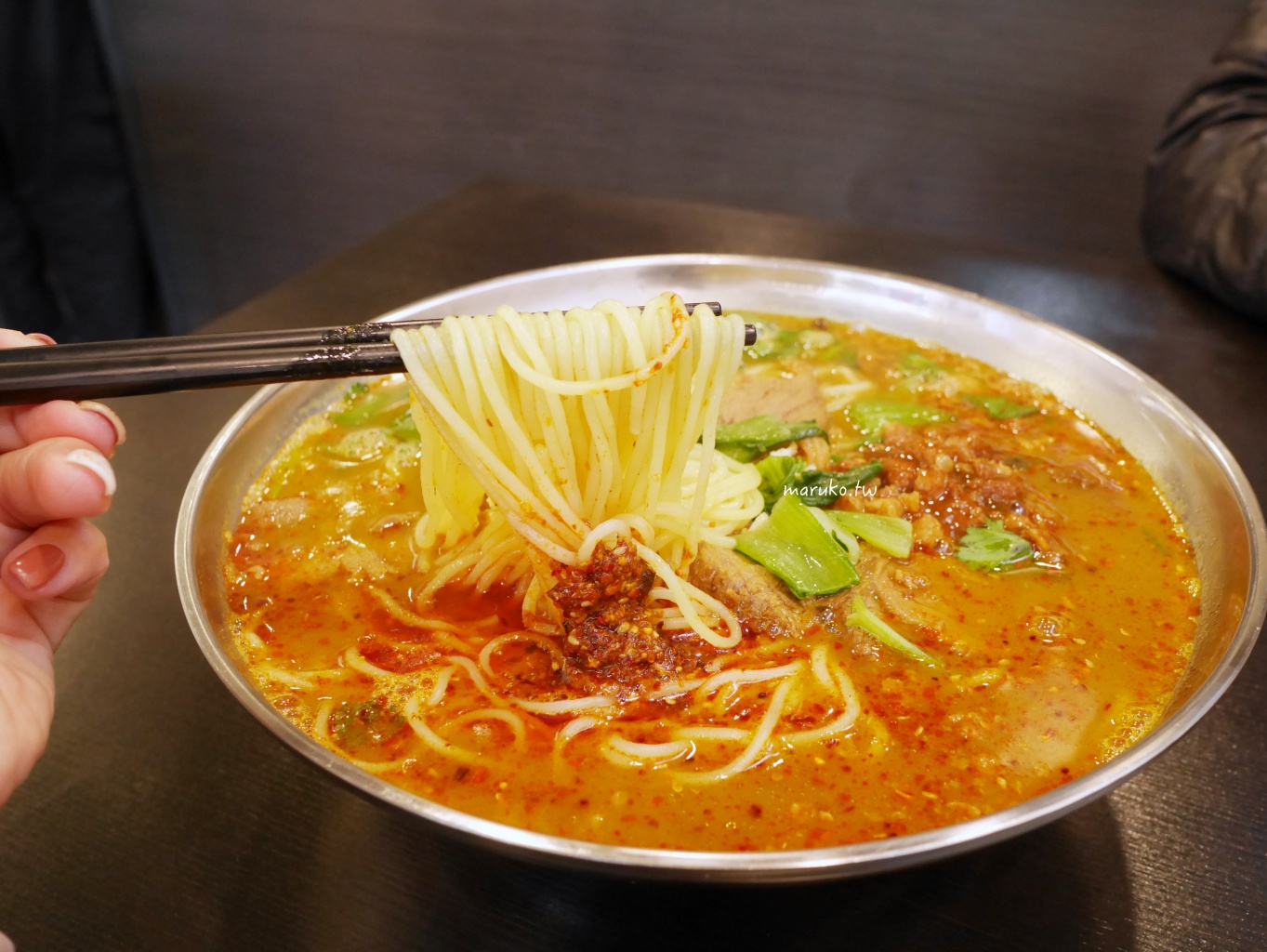 【台北美食】徐淮米線館 陝西特色肉夾饃、現做米線，徐淮人家再開經典小吃！ @Maruko(丸子)與美食有個約會