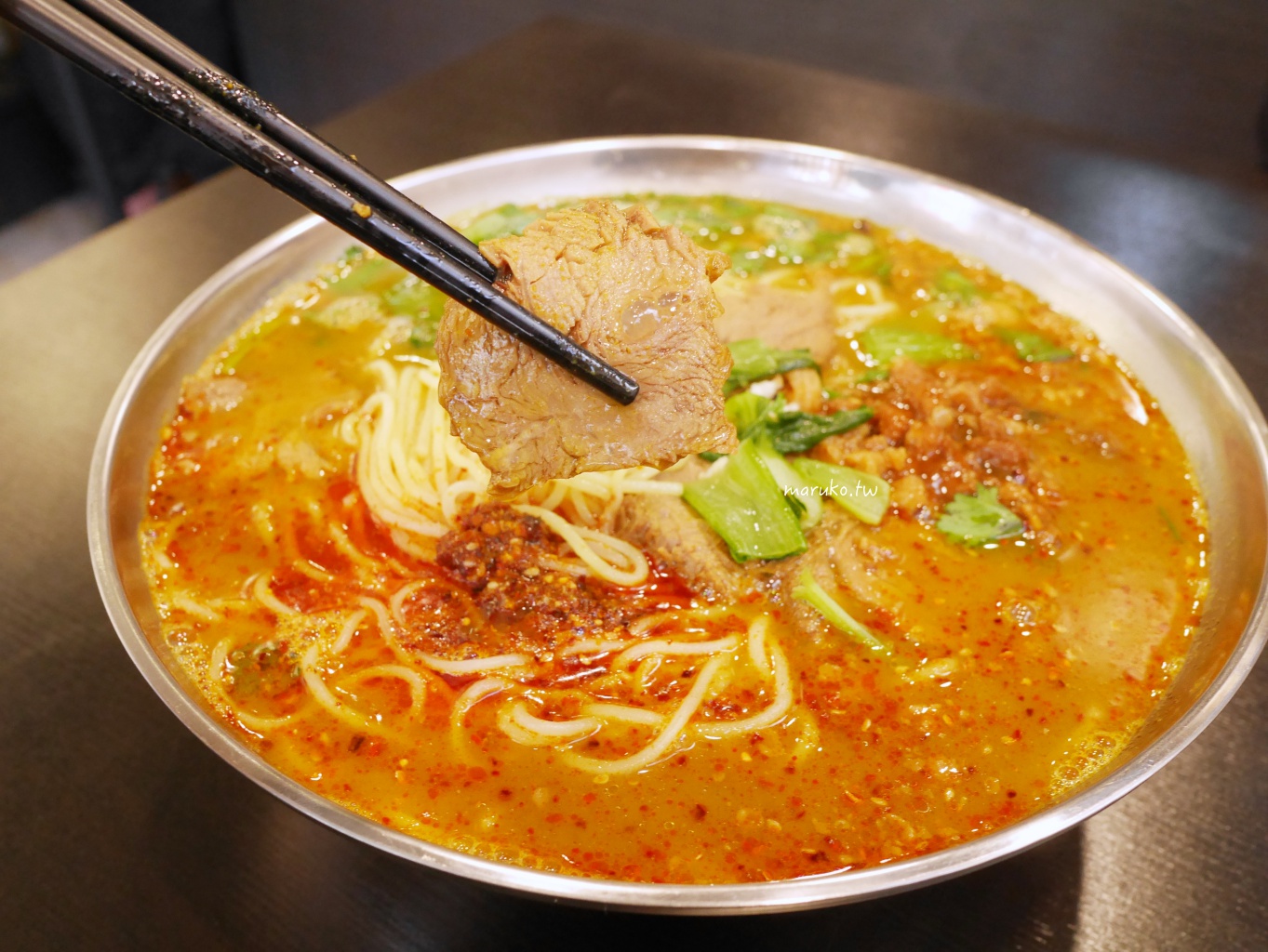 【台北美食】徐淮米線館 陝西特色肉夾饃、現做米線，徐淮人家再開經典小吃！ @Maruko(丸子)與美食有個約會