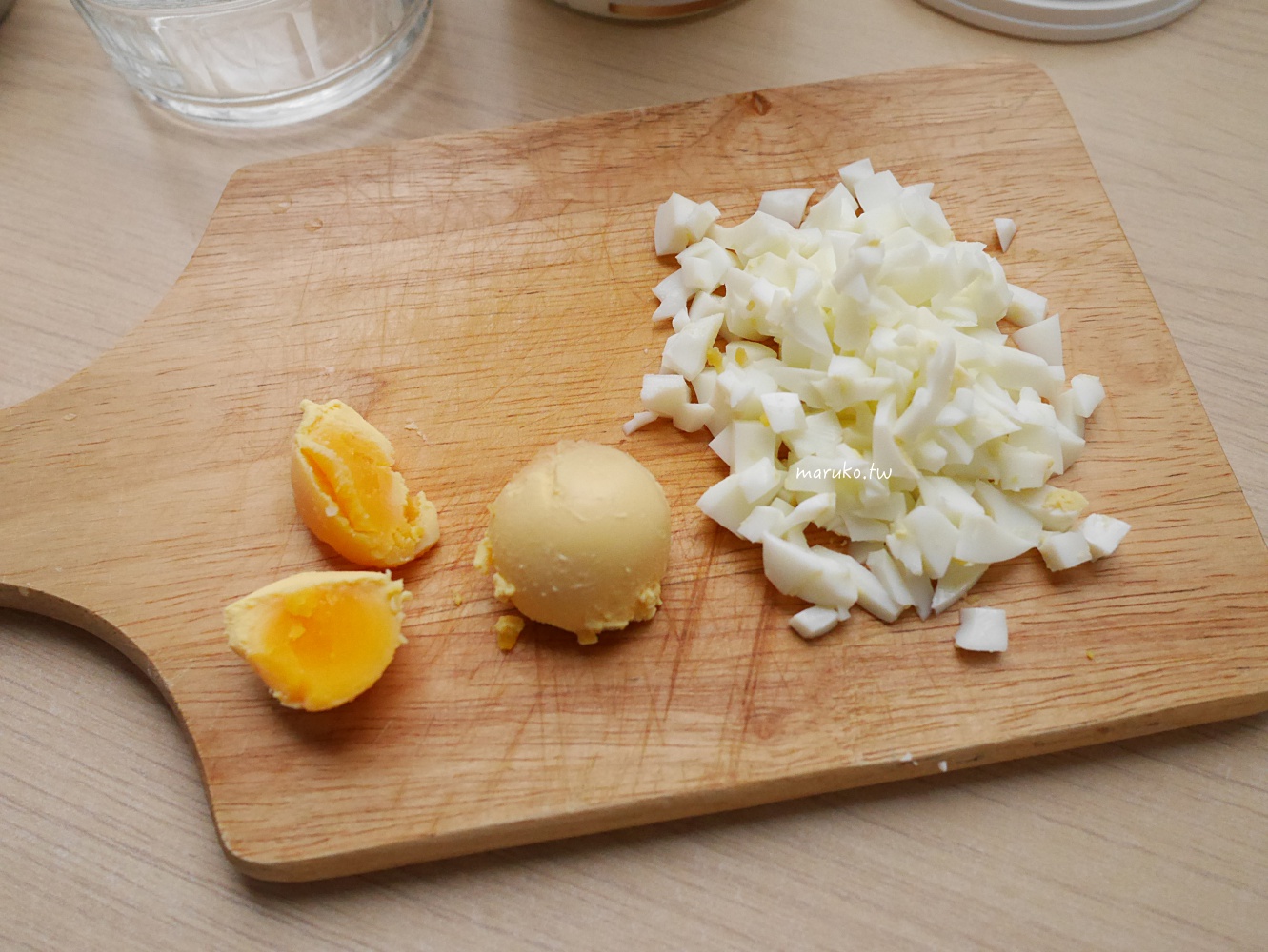 【食譜】明太子雞蛋沙拉 用希臘優格取代沙拉醬更清爽,減糖料理這樣做! @Maruko(丸子)與美食有個約會 【食譜】明太子雞蛋沙拉 用希臘優格取代沙拉醬更清爽,減糖料理這樣做! @Maruko(丸子)與美食有個約會