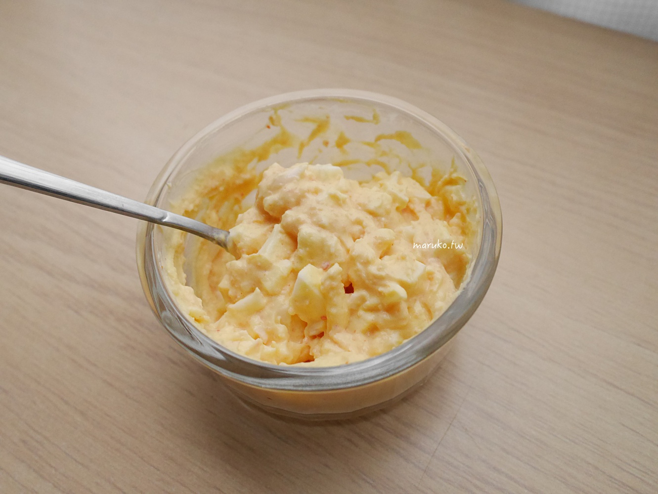 【食譜】明太子雞蛋沙拉 用希臘優格取代沙拉醬更清爽,減糖料理這樣做! @Maruko(丸子)與美食有個約會 【食譜】明太子雞蛋沙拉 用希臘優格取代沙拉醬更清爽,減糖料理這樣做! @Maruko(丸子)與美食有個約會