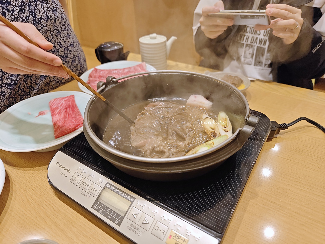 【東京美食】杉本壽喜燒 創業百年松阪牛壽喜燒老店，晴空塔美食推薦！ @Maruko(丸子)與美食有個約會