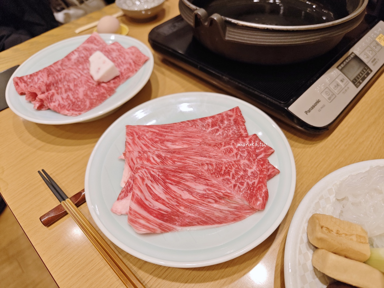 【東京美食】杉本壽喜燒 創業百年松阪牛壽喜燒老店，晴空塔美食推薦！ @Maruko(丸子)與美食有個約會
