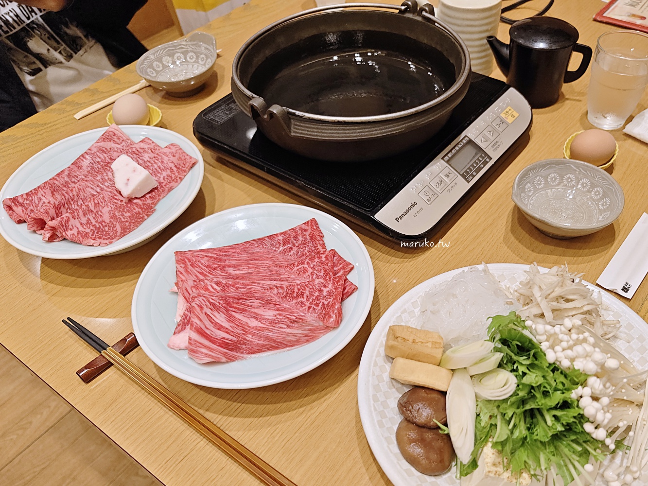 【東京美食】杉本壽喜燒 創業百年松阪牛壽喜燒老店，晴空塔美食推薦！ @Maruko(丸子)與美食有個約會
