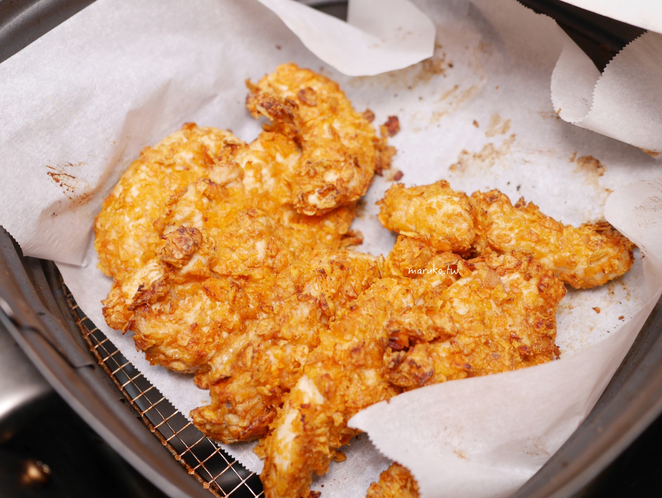 【食譜】玉米脆片炸雞 咖哩優格雞柳這樣做,免油炸氣炸鍋食譜! @Maruko(丸子)與美食有個約會 【食譜】玉米脆片炸雞 咖哩優格雞柳這樣做,免油炸氣炸鍋食譜! @Maruko(丸子)與美食有個約會