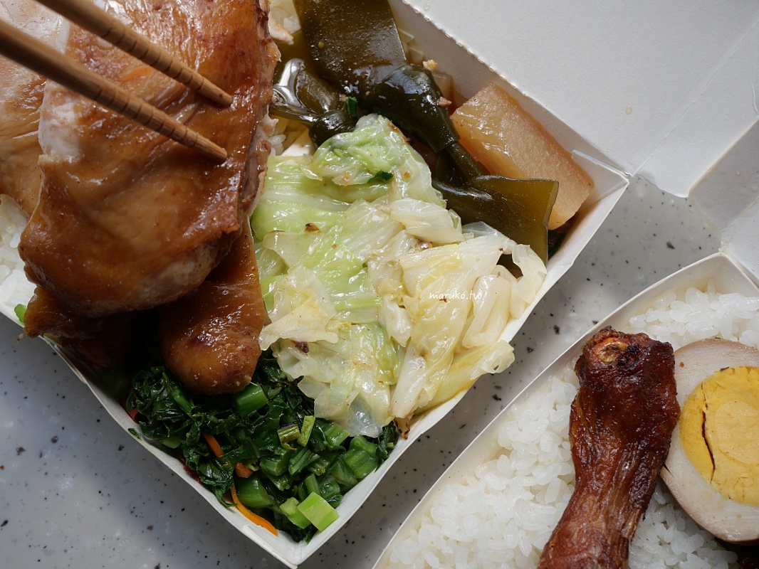 【華西街美食】馬家莊便當：熱賣50年在地老店，招牌現炸雞腿必吃！ @Maruko(丸子)與美食有個約會