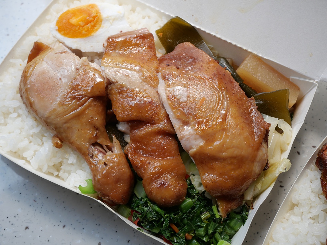 【華西街美食】馬家莊便當：熱賣50年在地老店，招牌現炸雞腿必吃！ @Maruko(丸子)與美食有個約會