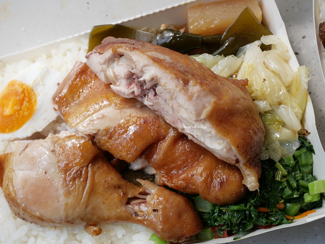 【華西街美食】馬家莊便當：熱賣50年在地老店，招牌現炸雞腿必吃！ @Maruko(丸子)與美食有個約會