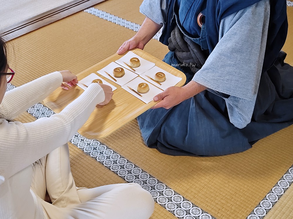 桐襲本舗 京御門｜清香柚子風味白豆沙饅頭，岡山伴手禮津山銘菓推薦！ @Maruko(丸子)與美食有個約會