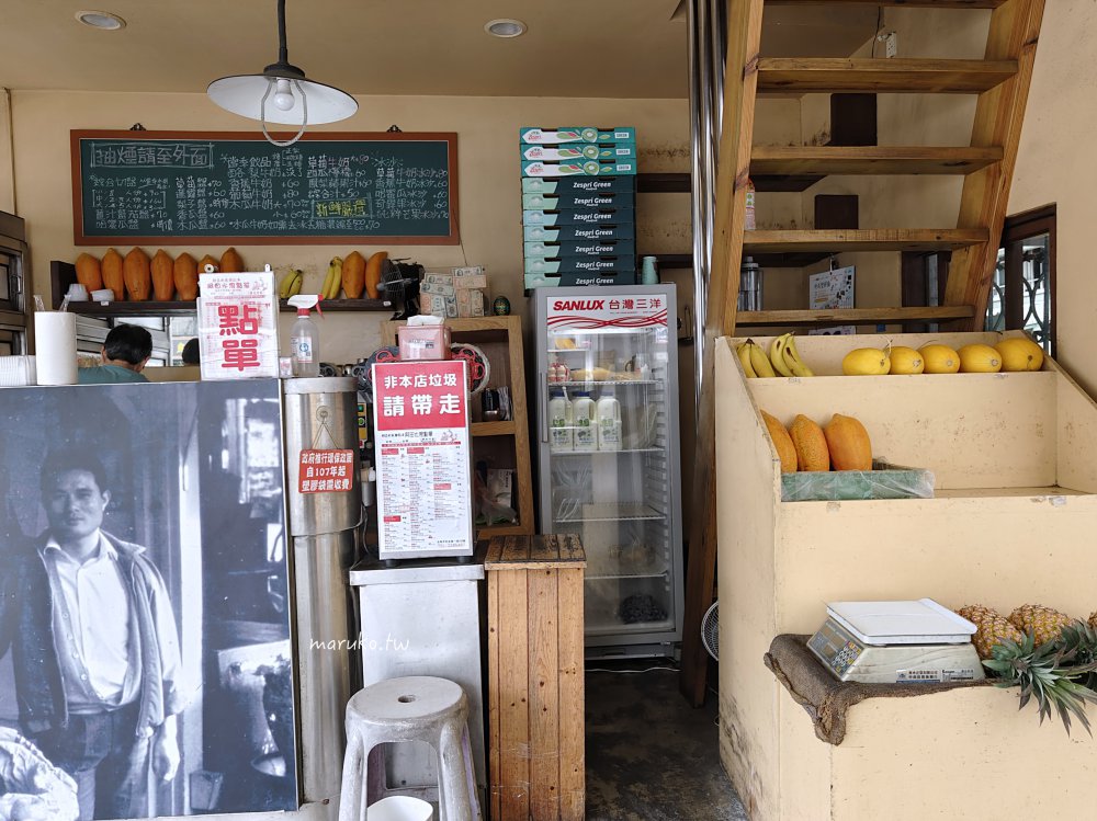 阿田水果｜台南第一杯木瓜牛奶，創業62年老店再翻新，老台南人最愛的家鄉味！ @Maruko(丸子)與美食有個約會