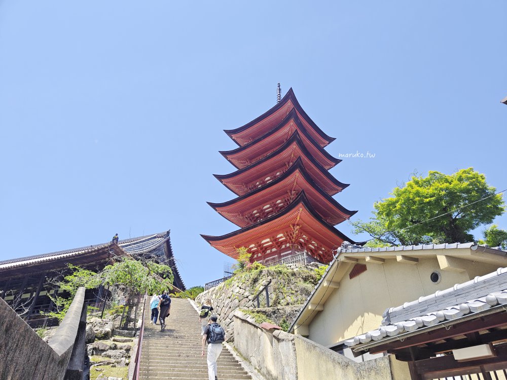 【宮島】宮島表參道商店街 紅葉燒、牡蠣屋、搭船才能到的星巴克散策，嚴島神社週邊景點推薦！ @Maruko(丸子)與美食有個約會