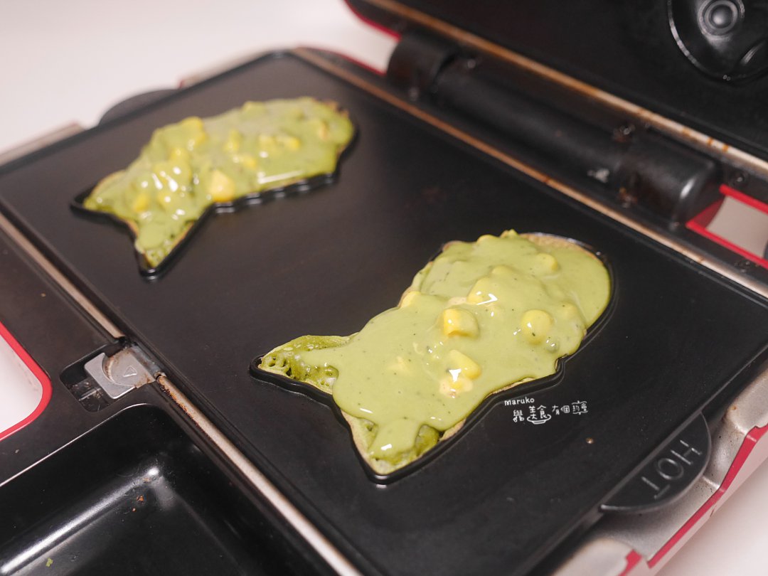 日式「麻糬鯛魚燒」麵糊，麻糬感鯛魚燒烤盤鬆餅機食譜分享 @Maruko(丸子)與美食有個約會