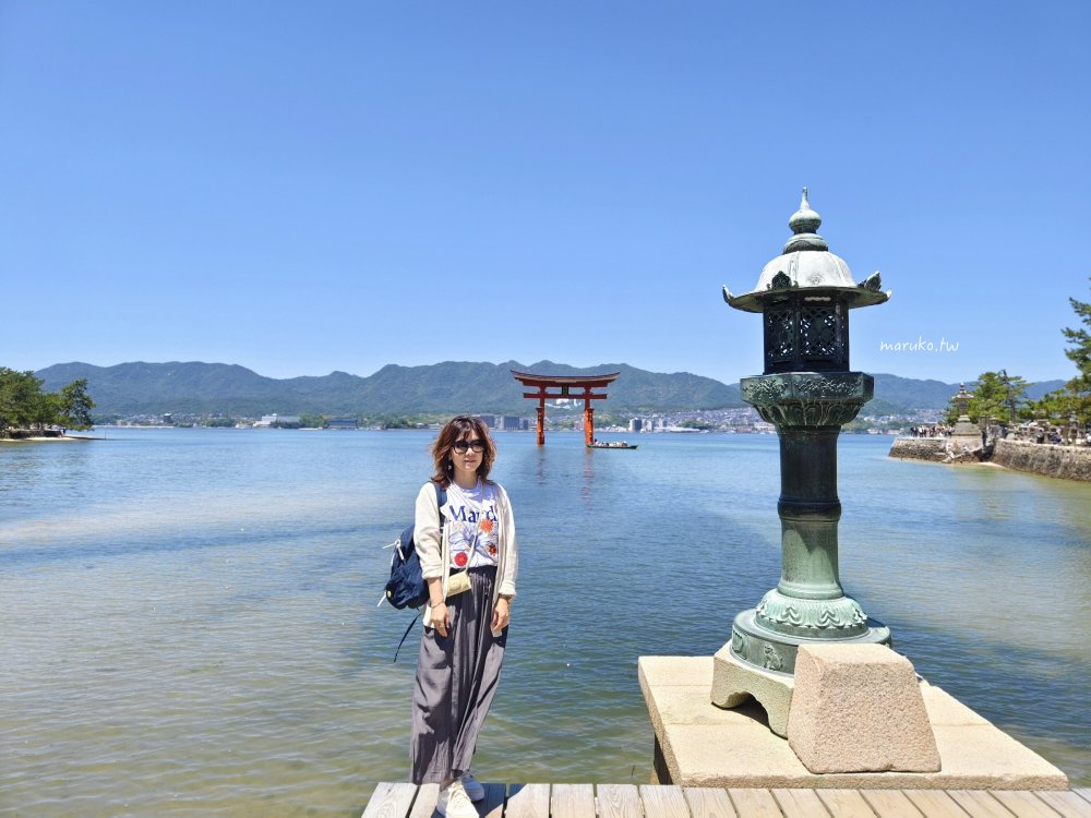 【廣島】嚴島神社 5分鐘掌握年間潮汐，滿潮、乾潮怎麼看？如何走上嚴島神社大鳥居！ @Maruko(丸子)與美食有個約會