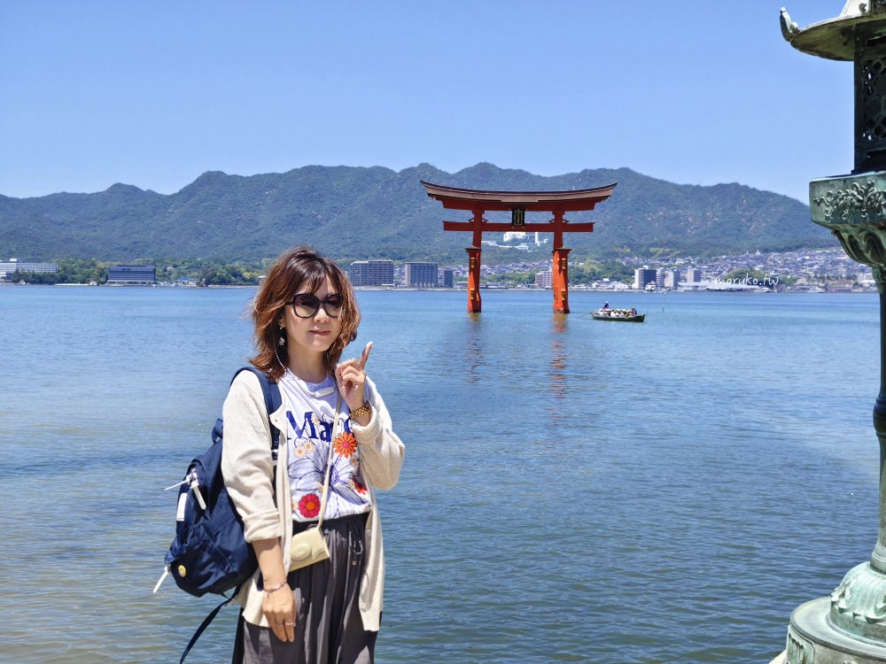 【廣島】嚴島神社 5分鐘掌握年間潮汐，滿潮、乾潮怎麼看？如何走上嚴島神社大鳥居！ @Maruko(丸子)與美食有個約會