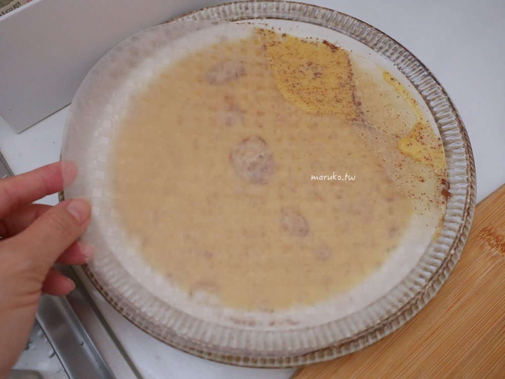 米紙食譜「壓扁可頌」麻糬感可朗芙酥脆無法擋，鬆餅機食譜做法分享 @Maruko(丸子)與美食有個約會