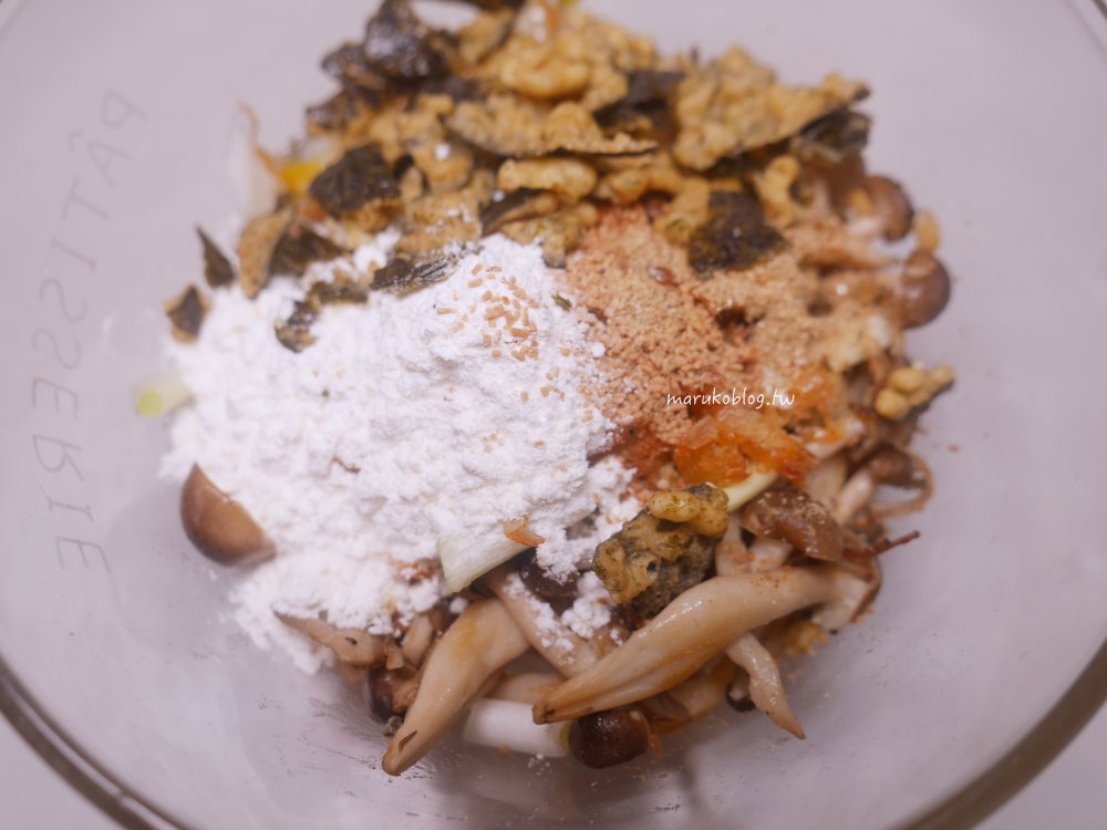 食譜「竹輪野菇蔬菜煎餅」三樣食材在家簡單做香脆日式煎餅麵糊 @Maruko(丸子)與美食有個約會 食譜「竹輪野菇蔬菜煎餅」三樣食材在家簡單做香脆日式煎餅麵糊 @Maruko(丸子)與美食有個約會