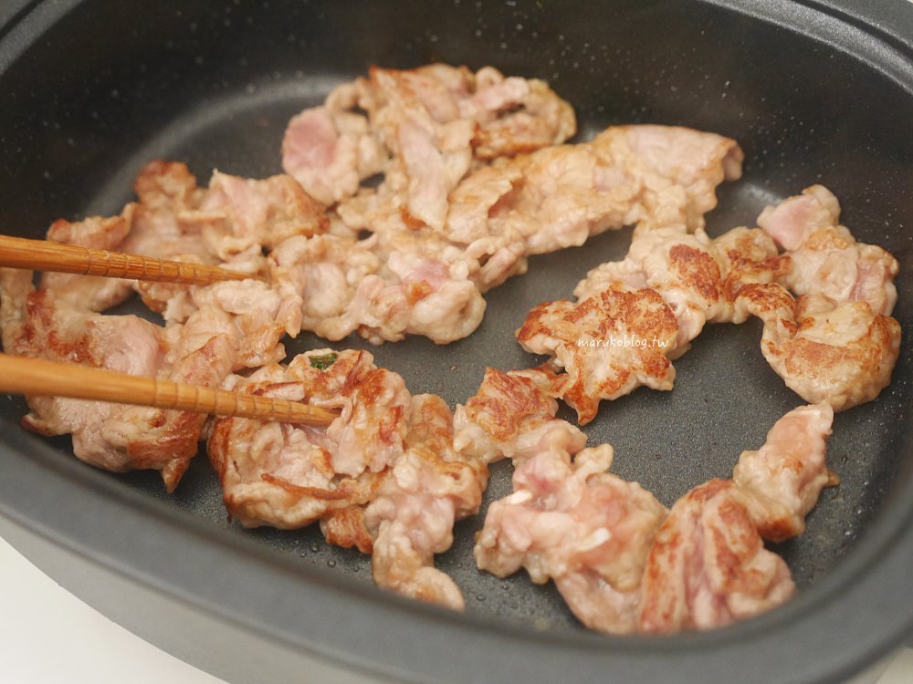 下班快速料理｜10分鐘開飯！「醬燒豬肉油菜炒蛋」一鍋到底，有肉有菜又有蛋的營養懶人餐 @Maruko(丸子)與美食有個約會