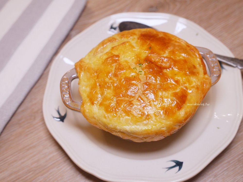 食譜｜一步驟熟成麵粉「酥皮白醬杏鮑菇」免鮮奶油香濃日式白醬做法！ @Maruko(丸子)與美食有個約會