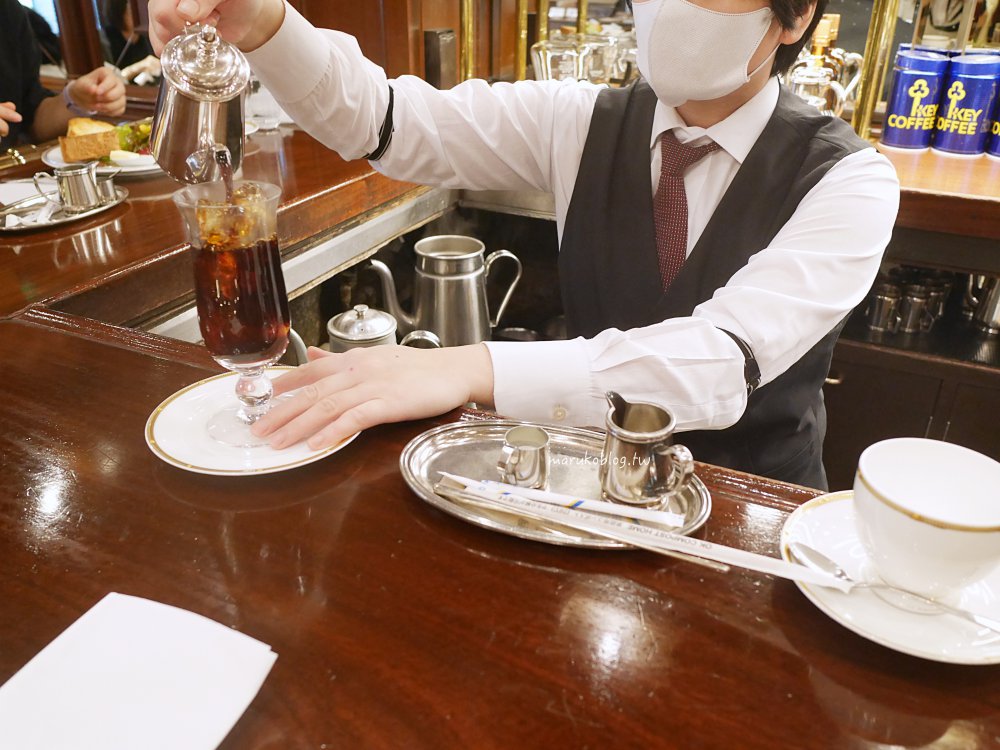 銀座美食「トリコロール本店」(TRICOLORE)昭和11年銀座復古喫茶店吃早餐 @Maruko(丸子)與美食有個約會