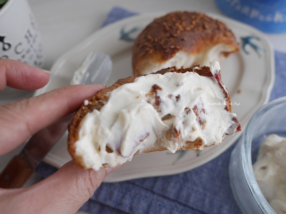 韓式貝果抹醬食譜｜神還原名店口味！「脆培根蜂蜜奶油乳酪醬」鹹甜滑順超百搭 @Maruko(丸子)與美食有個約會