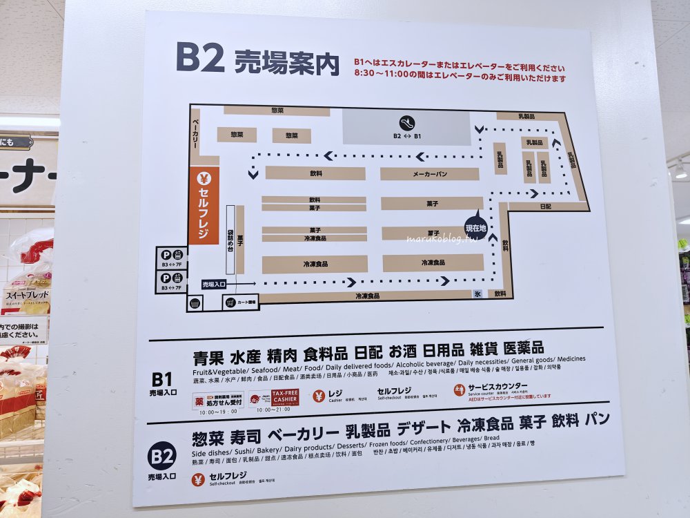【銀座超市】UNIQLO樓下就是！OK Store 銀座店：600坪旗艦店超好逛，可退稅 @Maruko(丸子)與美食有個約會